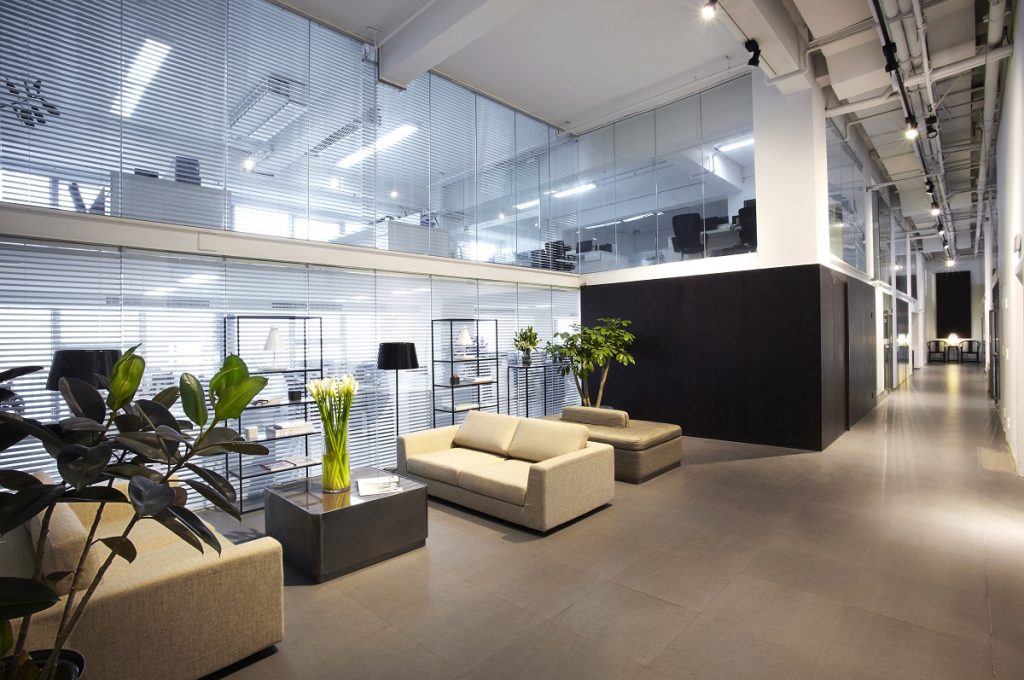 modern office lounge