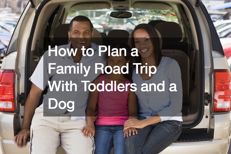 How to Plan a Family Road Trip With Toddlers and a Dog